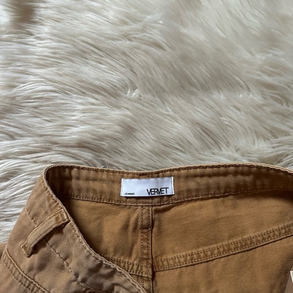 VERVET Kiss Of California High Rise 90’s Vintage Crop Flare Jeans - Picture 6 of 8